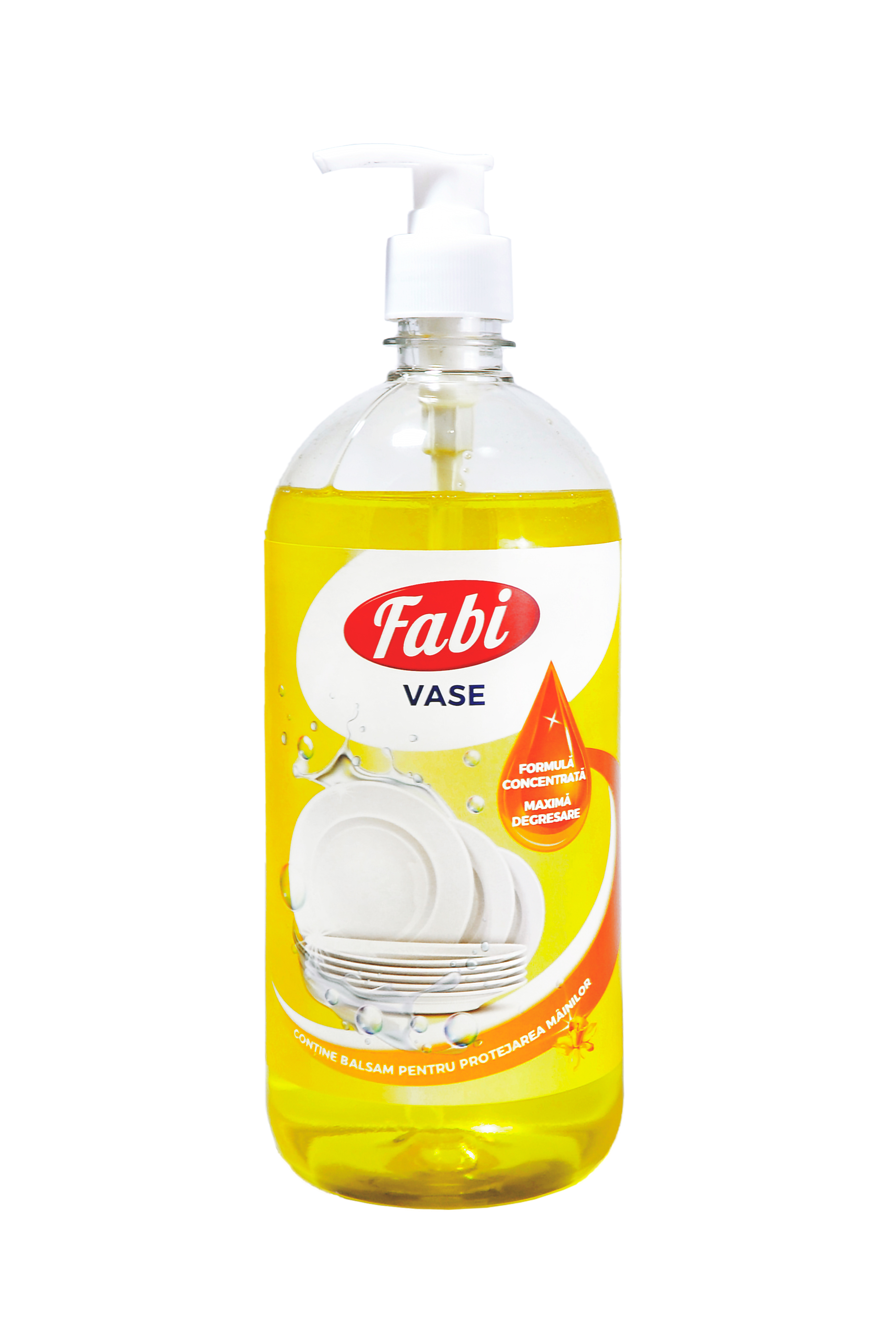 Detergent pentru Vase concentrat cu balsam Fabi 1L Fabi